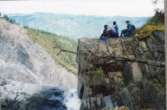 圖片 說明:丹大西溪九華瀑布頂  點下新開視窗顯示放大圖片